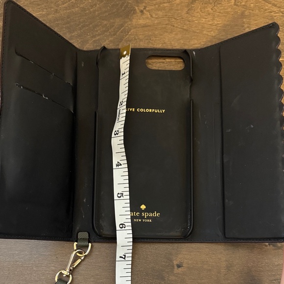 ♠️Kate Spade Olive Green Phone Case / Wallet - Picture 4 of 5